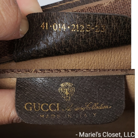 Authentic Gucci GG Shelly Makeup Bag #2533M - Picture 2 of 6